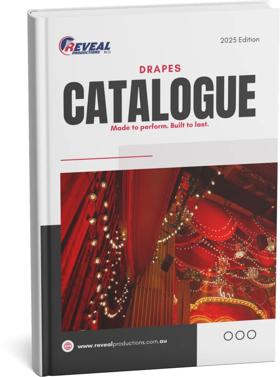 Cover of the Reveal drapes catalogue